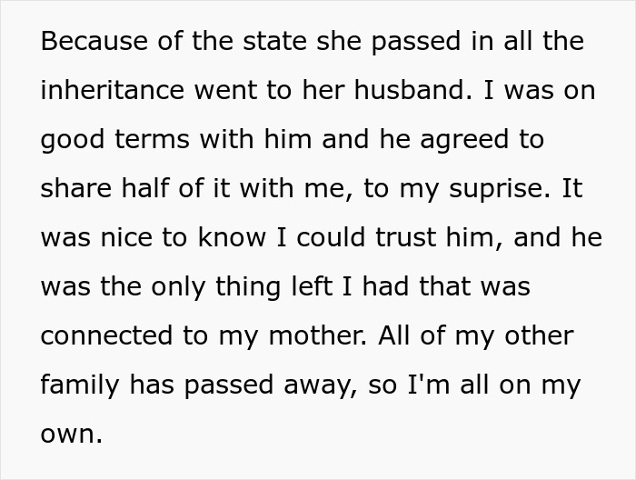 Man Regrets Screwing Over Stepdaughter Over Inheritance After She Ruins His Reputation Man Regrets Screwing Over Stepdaughter Over Inheritance After She Ruins His Reputation