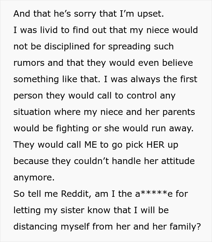 Parents Refuse To Discipline Teen After Vicious Rumor Endangers Aunt, Get Cut Off Parents Refuse To Discipline Teen After Vicious Rumor Endangers Aunt, Get Cut Off