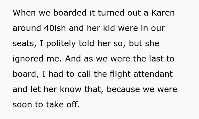 Dad Puts Entitled Karen In Her Place After She Tried To Steal His First-Class Seats Dad Puts Entitled Karen In Her Place After She Tried To Steal His First-Class Seats