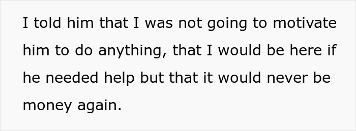 Ex-Wife Threatens Man With Court After He Quits Funding His 18-Year-Old Son’s Laid-Back Lifestyle Ex-Wife Threatens Man With Court After He Quits Funding His 18-Year-Old Son’s Laid-Back Lifestyle