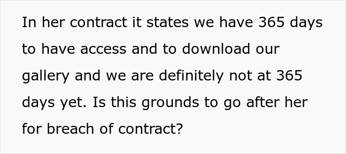 Woman Leaves Bad Review On Wedding Photographer, Gets All The Photos Taken Away Woman Leaves Bad Review On Wedding Photographer, Gets All The Photos Taken Away
