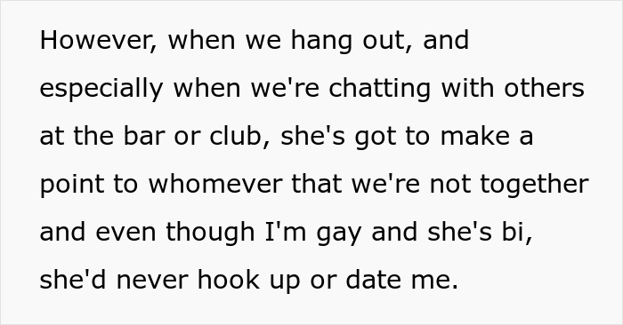 Lesbian Woman Is Sick Of Bi Friend’s Comments About Her Being In Love With Her, Discussion Ensues Lesbian Woman Is Sick Of Bi Friend’s Comments About Her Being In Love With Her, Discussion Ensues