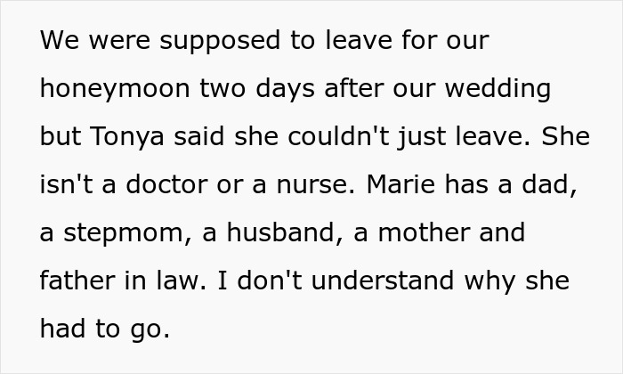 Man Skips Out On Helping Postpartum SIL, Leaves New Wife Behind And Goes On Honeymoon Alone Man Skips Out On Helping Postpartum SIL, Leaves New Wife Behind And Goes On Honeymoon Alone