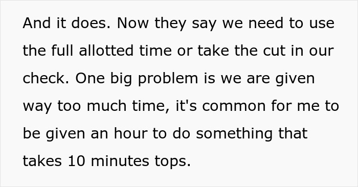 Worker Refuses To Accept Lower Pay For Finishing Work Faster, Tests Corporate Policy Worker Refuses To Accept Lower Pay For Finishing Work Faster, Tests Corporate Policy