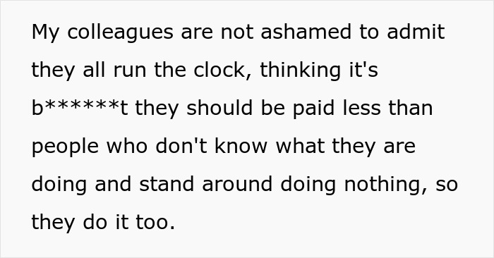 Worker Refuses To Accept Lower Pay For Finishing Work Faster, Tests Corporate Policy Worker Refuses To Accept Lower Pay For Finishing Work Faster, Tests Corporate Policy