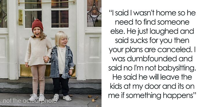 Family Drama Ensues After Brother Leaves Kids At His Sister’s Despite Her Refusal, She Calls Cops