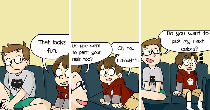 This Artist Illustrates Their Family Life In Apartment 4B In These 68 New Comics