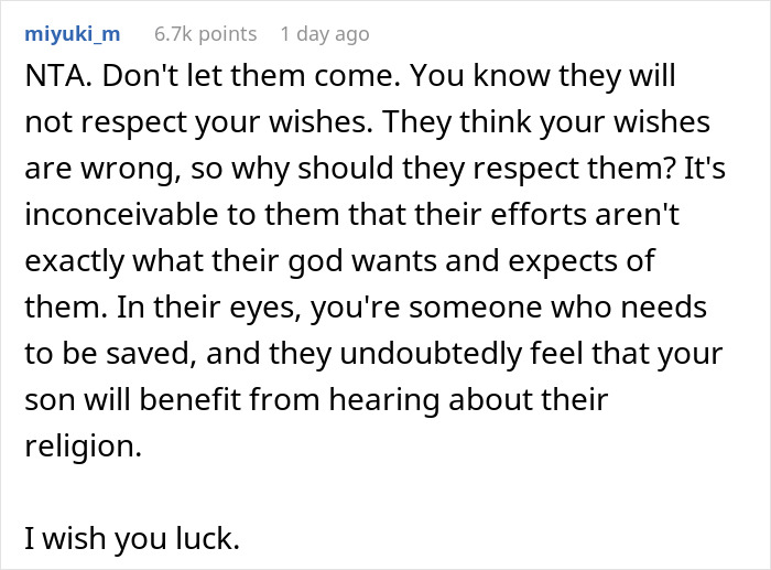 Single Dad Stands Up To His Family When They Try To Make His Son’s Birthday A Religious Event Single Dad Stands Up To His Family When They Try To Make His Son’s Birthday A Religious Event