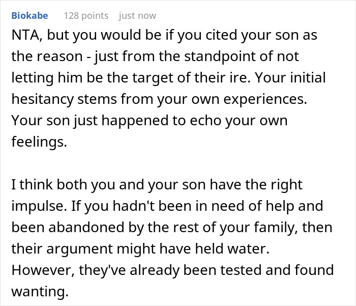 Single Mom And Teen Refuse To Let Family Move In After Being Left To Fend For Themselves For Years Single Mom And Teen Refuse To Let Family Move In After Being Left To Fend For Themselves For Years