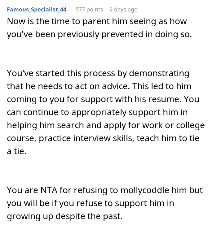 Ex-Wife Threatens Man With Court After He Quits Funding His 18-Year-Old Son’s Laid-Back Lifestyle Ex-Wife Threatens Man With Court After He Quits Funding His 18-Year-Old Son’s Laid-Back Lifestyle