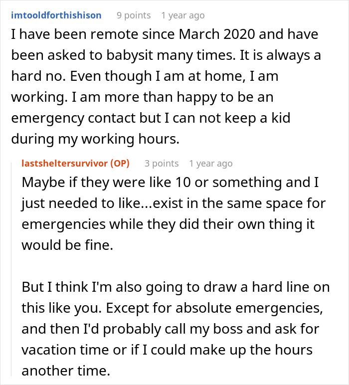 Woman Can’t Understand The Difference Between WFH And A Vacation, Demands Sister Babysit Woman Can’t Understand The Difference Between WFH And A Vacation, Demands Sister Babysit