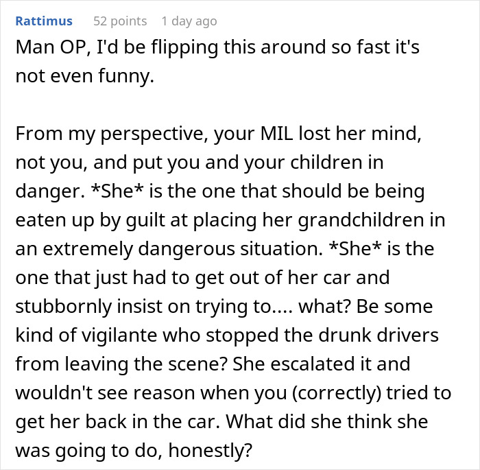 Man Racked With Guilt For Leaving MIL Alone To Fight Off 4 Drunk Men, Seeks Advice Online Man Racked With Guilt For Leaving MIL Alone To Fight Off 4 Drunk Men, Seeks Advice Online