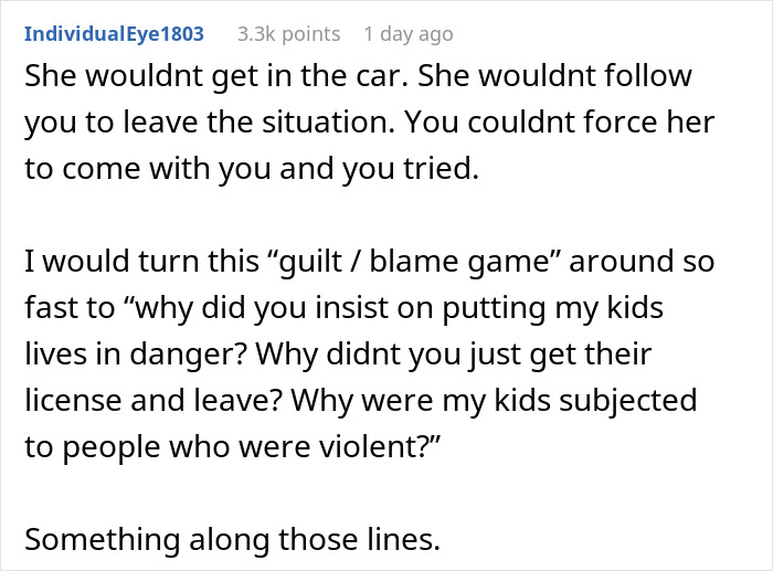 Man Racked With Guilt For Leaving MIL Alone To Fight Off 4 Drunk Men, Seeks Advice Online Man Racked With Guilt For Leaving MIL Alone To Fight Off 4 Drunk Men, Seeks Advice Online