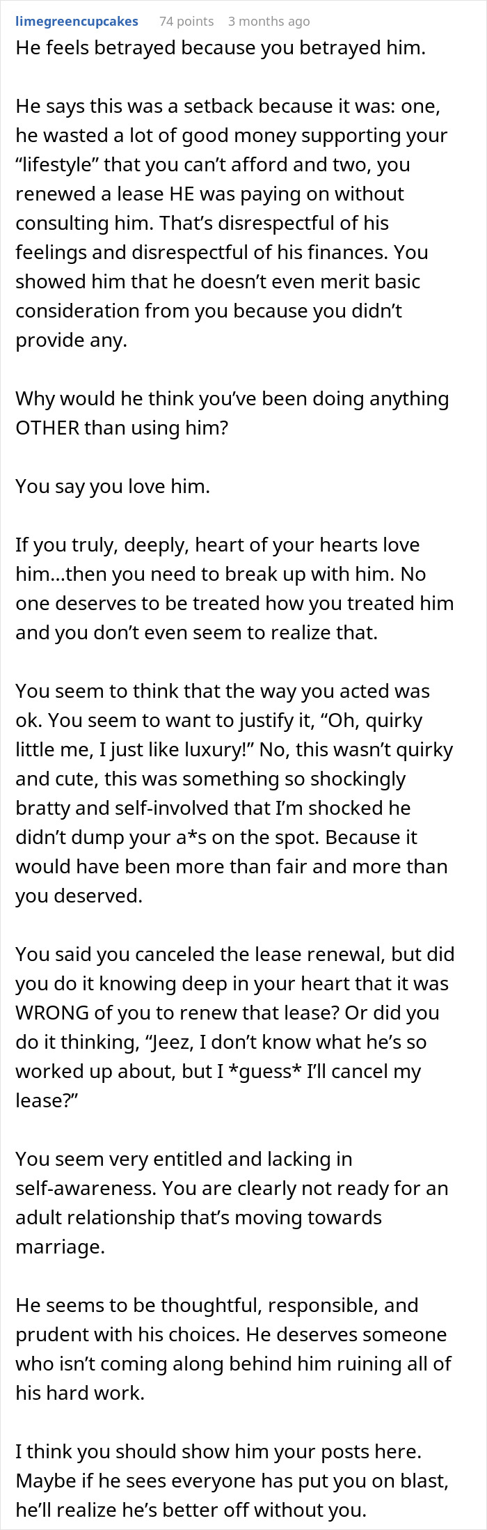 “This Can’t Be Real”: Woman Asks For Advice After BF Blocks Her For Horrible Financial Decisions “This Can’t Be Real”: Woman Asks For Advice After BF Blocks Her For Horrible Financial Decisions