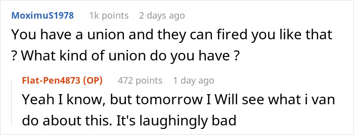Manager Unjustly Fires Worker On The Spot And Says "Let This Be A Lesson" But Everyone Is Perplexed Manager Unjustly Fires Worker On The Spot And Says "Let This Be A Lesson" But Everyone Is Perplexed
