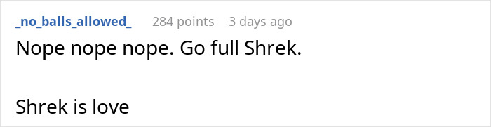 5YO Wants A Shrek-Themed Party, His Cousins Can’t Come Due To Parents’ Religious Views 5YO Wants A Shrek-Themed Party, His Cousins Can’t Come Due To Parents’ Religious Views