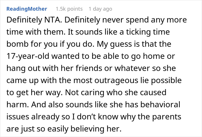Parents Refuse To Discipline Teen After Vicious Rumor Endangers Aunt, Get Cut Off Parents Refuse To Discipline Teen After Vicious Rumor Endangers Aunt, Get Cut Off