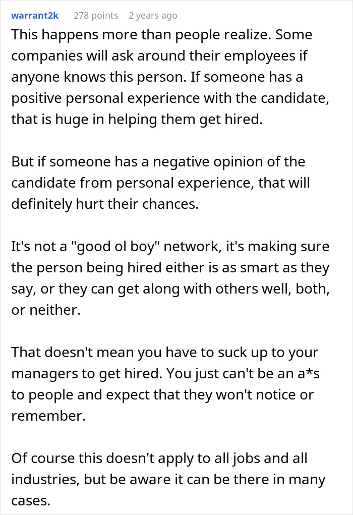 Person Has No Mercy On School Bully 15 Years Later When He Comes For A Job Interview Person Has No Mercy On School Bully 15 Years Later When He Comes For A Job Interview