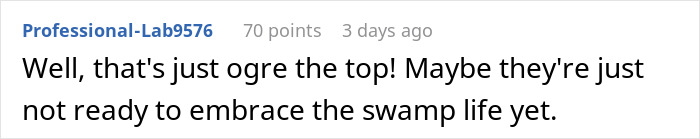 5YO Wants A Shrek-Themed Party, His Cousins Can’t Come Due To Parents’ Religious Views 5YO Wants A Shrek-Themed Party, His Cousins Can’t Come Due To Parents’ Religious Views