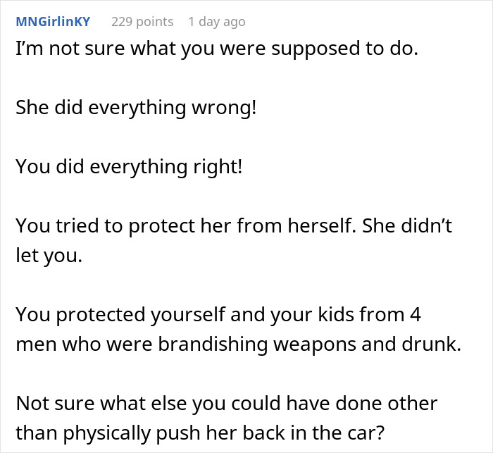 Man Racked With Guilt For Leaving MIL Alone To Fight Off 4 Drunk Men, Seeks Advice Online Man Racked With Guilt For Leaving MIL Alone To Fight Off 4 Drunk Men, Seeks Advice Online