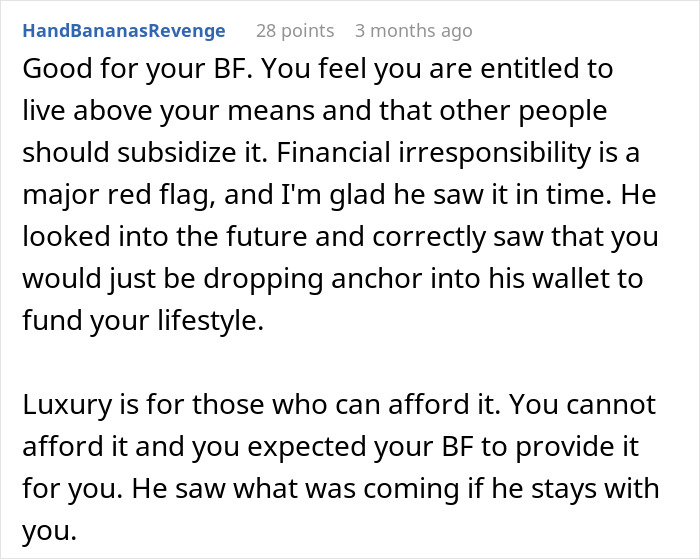 “This Can’t Be Real”: Woman Asks For Advice After BF Blocks Her For Horrible Financial Decisions “This Can’t Be Real”: Woman Asks For Advice After BF Blocks Her For Horrible Financial Decisions