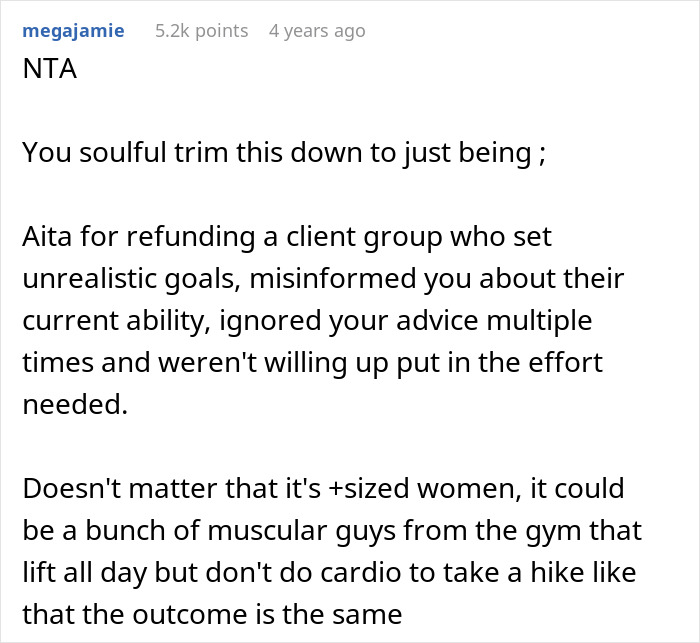 “AITA For Canceling On A Group Of Very Out Of Shape Women That Hired Me To Guide Their Hikes?” “AITA For Canceling On A Group Of Very Out Of Shape Women That Hired Me To Guide Their Hikes?”