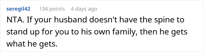 Woman Defends Herself Against In-Laws’ Criticism, Leaves Husband Fuming Woman Defends Herself Against In-Laws’ Criticism, Leaves Husband Fuming