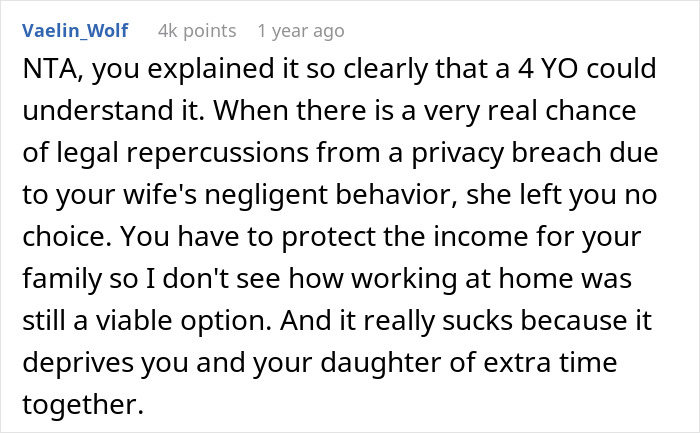 Wife Ignores Man’s Home Office Rules, Pushes Him To The Limit, Drama Ensues When He Cancels WFH Wife Ignores Man’s Home Office Rules, Pushes Him To The Limit, Drama Ensues When He Cancels WFH