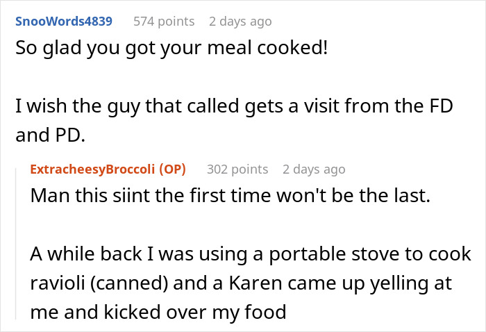Karen Calls 911 On Homeless Man, Threatens Him With $500 Fine Until Cops Show Up Karen Calls 911 On Homeless Man, Threatens Him With $500 Fine Until Cops Show Up