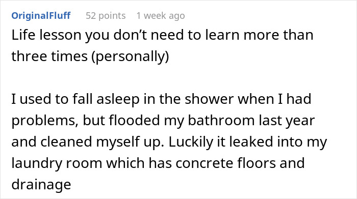 "TIFU By Falling Asleep In The Shower And Flooding The Hotel" "TIFU By Falling Asleep In The Shower And Flooding The Hotel"