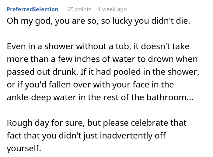 "TIFU By Falling Asleep In The Shower And Flooding The Hotel" "TIFU By Falling Asleep In The Shower And Flooding The Hotel"