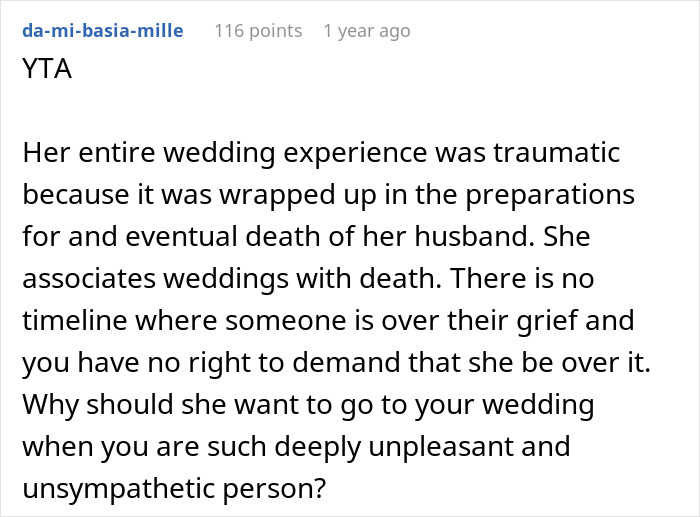 "AITA For Thinking That My Sister Is Selfish For Wanting To Skip My Wedding Cause Of Her 'Trauma'?" "AITA For Thinking That My Sister Is Selfish For Wanting To Skip My Wedding Cause Of Her 'Trauma'?"