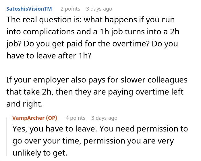 Worker Refuses To Accept Lower Pay For Finishing Work Faster, Tests Corporate Policy Worker Refuses To Accept Lower Pay For Finishing Work Faster, Tests Corporate Policy