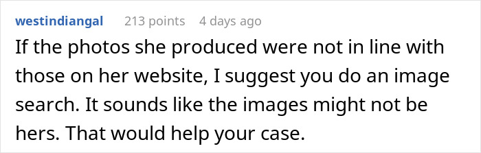 Woman Leaves Bad Review On Wedding Photographer, Gets All The Photos Taken Away Woman Leaves Bad Review On Wedding Photographer, Gets All The Photos Taken Away