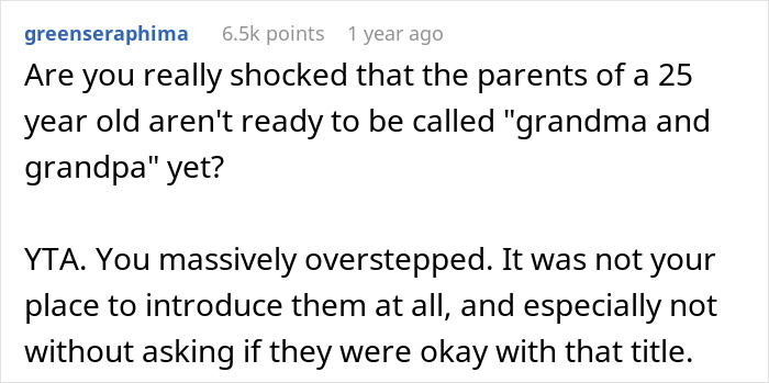 Mom Introduces BF’s Parents To Her Toddler As ‘Grandma And Grandpa,’ It Costs Her Relationship Mom Introduces BF’s Parents To Her Toddler As ‘Grandma And Grandpa,’ It Costs Her Relationship