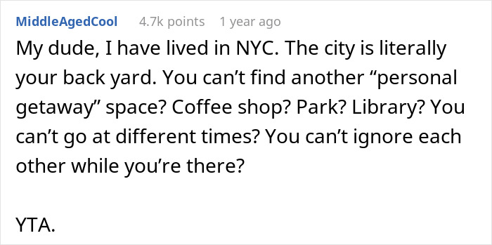 Guy Values His ‘Individual Life’, Asks GF To Join Different Gym, Gets Scolded Online Guy Values His ‘Individual Life’, Asks GF To Join Different Gym, Gets Scolded Online