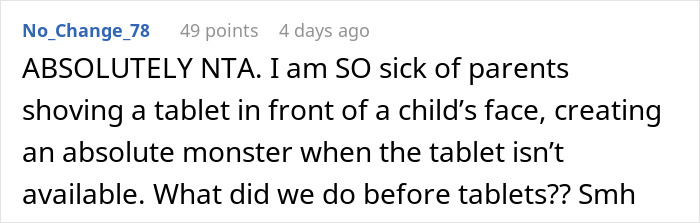 Mom Goes After Wedding Guest After They Tell Her To Quiet Toddler’s Tablet Down Mom Goes After Wedding Guest After They Tell Her To Quiet Toddler’s Tablet Down