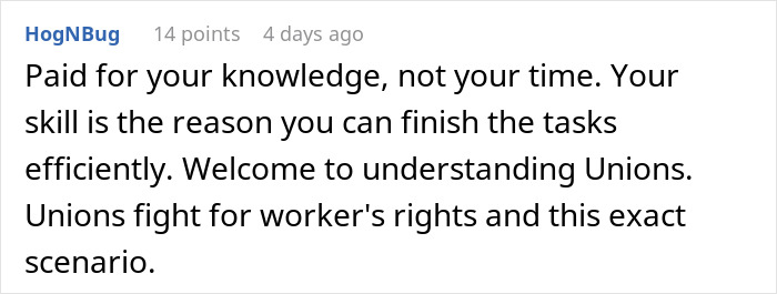 Worker Refuses To Accept Lower Pay For Finishing Work Faster, Tests Corporate Policy Worker Refuses To Accept Lower Pay For Finishing Work Faster, Tests Corporate Policy