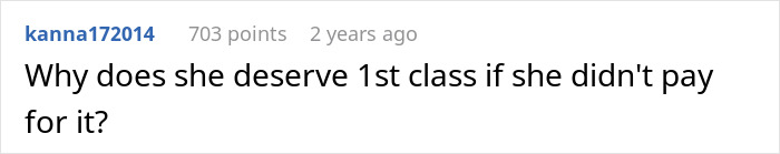Dad Puts Entitled Karen In Her Place After She Tried To Steal His First-Class Seats Dad Puts Entitled Karen In Her Place After She Tried To Steal His First-Class Seats