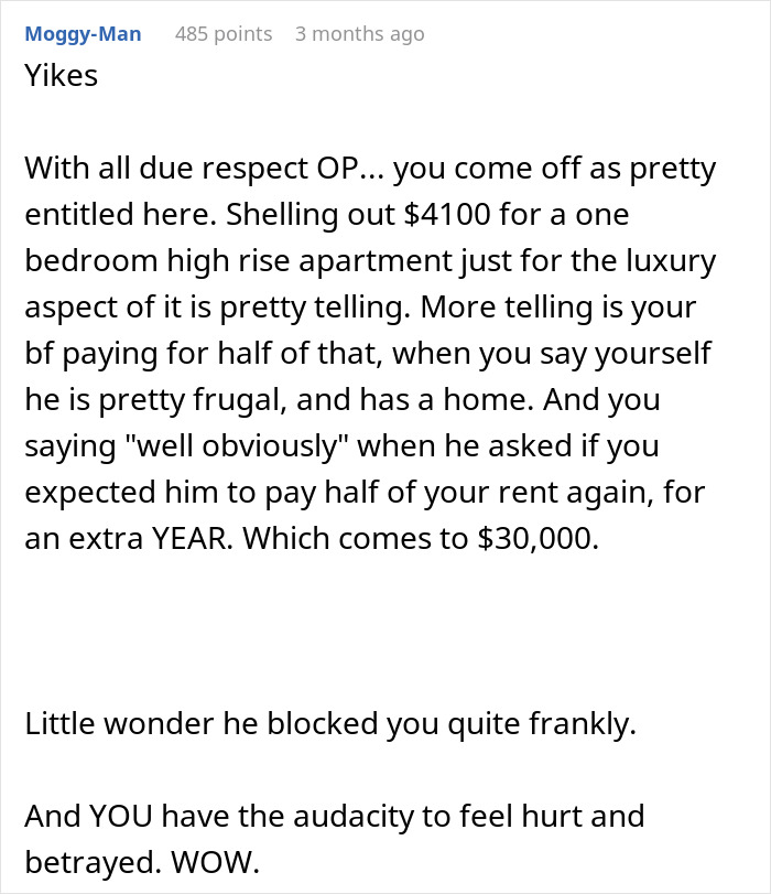 “This Can’t Be Real”: Woman Asks For Advice After BF Blocks Her For Horrible Financial Decisions “This Can’t Be Real”: Woman Asks For Advice After BF Blocks Her For Horrible Financial Decisions