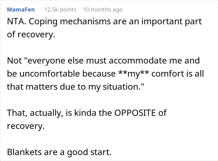 “AITA For Telling My Roommate That Her Anorexia Is Not My Problem?” “AITA For Telling My Roommate That Her Anorexia Is Not My Problem?”