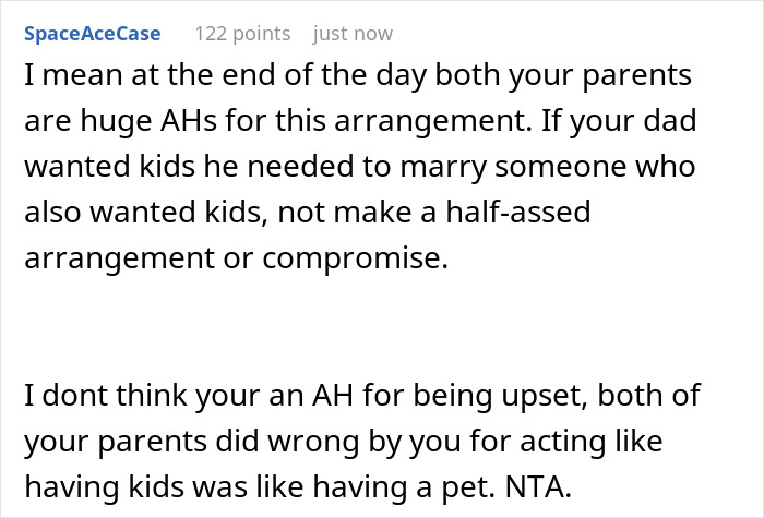 Parents’ “Arrangement” Of Having Kids Backfires As Daughters Are Hurt When They Grow Up Parents’ “Arrangement” Of Having Kids Backfires As Daughters Are Hurt When They Grow Up