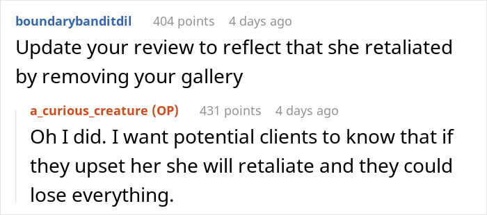 Woman Leaves Bad Review On Wedding Photographer, Gets All The Photos Taken Away Woman Leaves Bad Review On Wedding Photographer, Gets All The Photos Taken Away
