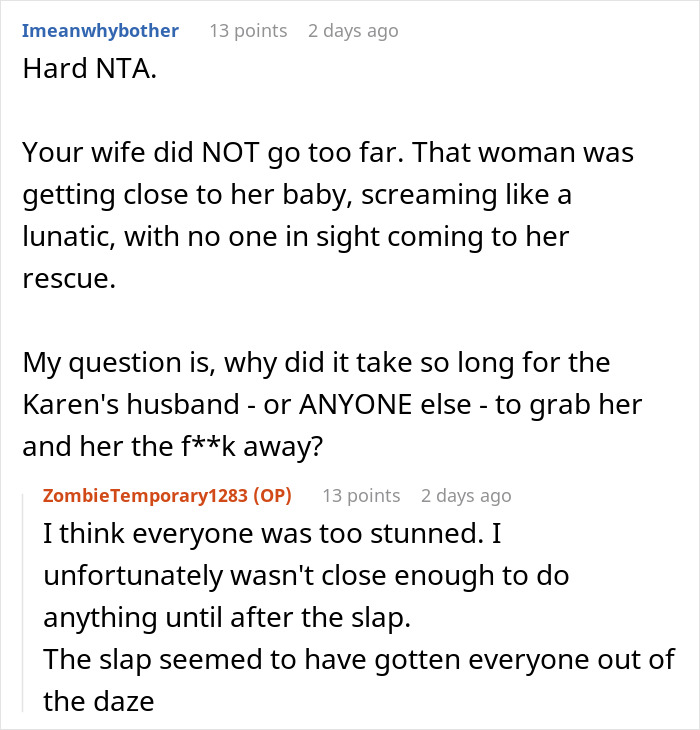 “He Shouldn't Be Touching That Baby”: Mom Loses Patience And Slaps Karen Across The Face “He Shouldn't Be Touching That Baby”: Mom Loses Patience And Slaps Karen Across The Face