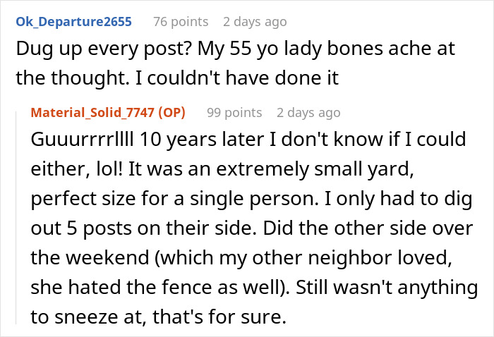 Woman and Her Neighbor Rejoice in Triumph After She Removes Her Fence, Outsmarting Lousy Neighbors Woman and Her Neighbor Rejoice in Triumph After She Removes Her Fence, Outsmarting Lousy Neighbors