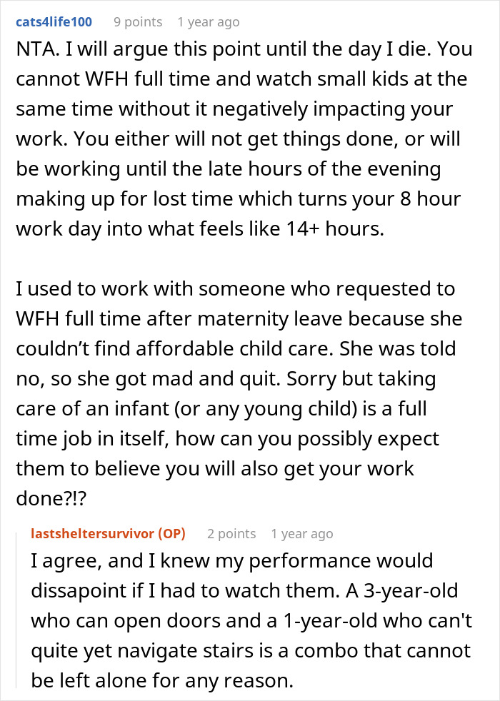 Woman Can’t Understand The Difference Between WFH And A Vacation, Demands Sister Babysit Woman Can’t Understand The Difference Between WFH And A Vacation, Demands Sister Babysit