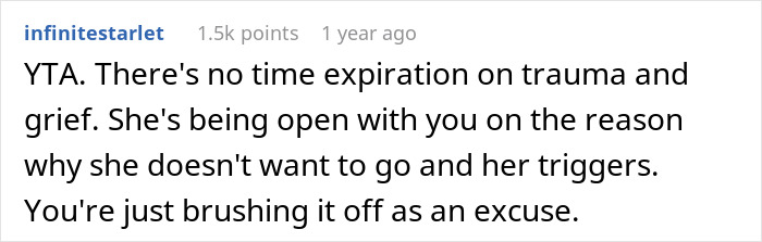 "AITA For Thinking That My Sister Is Selfish For Wanting To Skip My Wedding Cause Of Her 'Trauma'?" "AITA For Thinking That My Sister Is Selfish For Wanting To Skip My Wedding Cause Of Her 'Trauma'?"