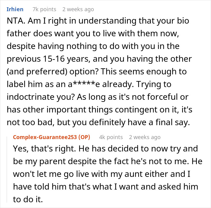 Atheist Teen Forced To Live With Religious Dad Who He Just Met After His Mom Passed Away Atheist Teen Forced To Live With Religious Dad Who He Just Met After His Mom Passed Away