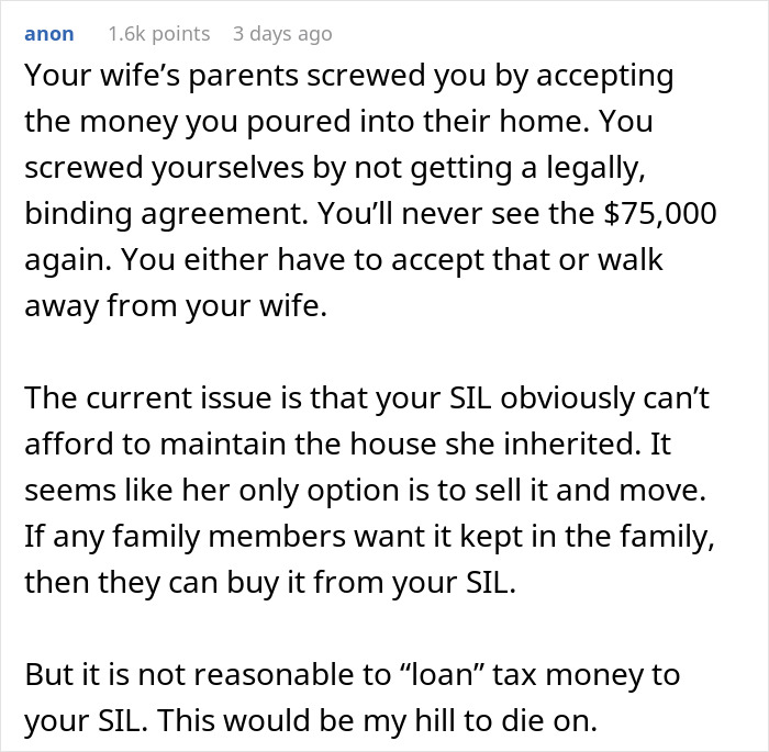 SIL Inherits House That Man Put His Money Into, Drama Ensues After He Refuses To Pay Her Taxes SIL Inherits House That Man Put His Money Into, Drama Ensues After He Refuses To Pay Her Taxes