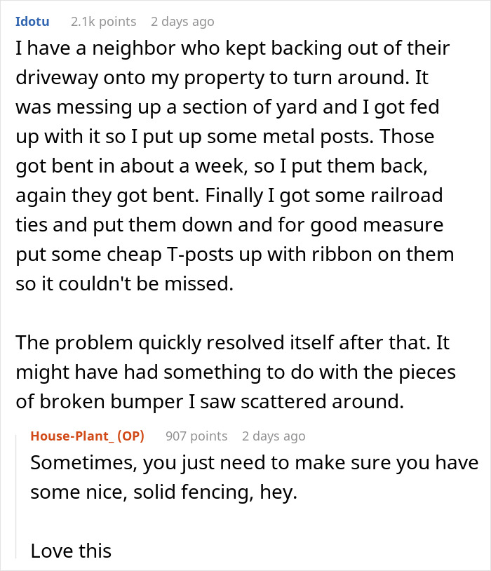 Woman Prevents Random Truck From Passing Through Her Property By Hiding Star Pickets In Her Lawn Woman Prevents Random Truck From Passing Through Her Property By Hiding Star Pickets In Her Lawn